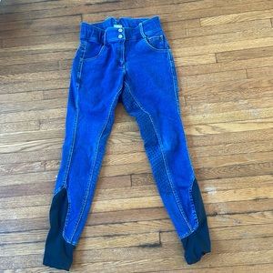 Horze denim breeches size 24R